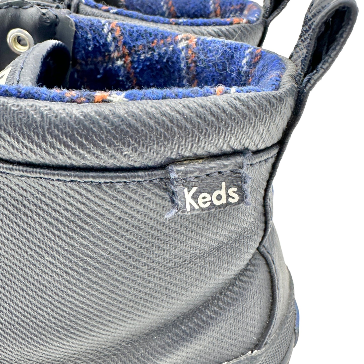 Keds Dream Foam Hi Top Sneaker Boots Womens 10M Navy Blue Lace Up