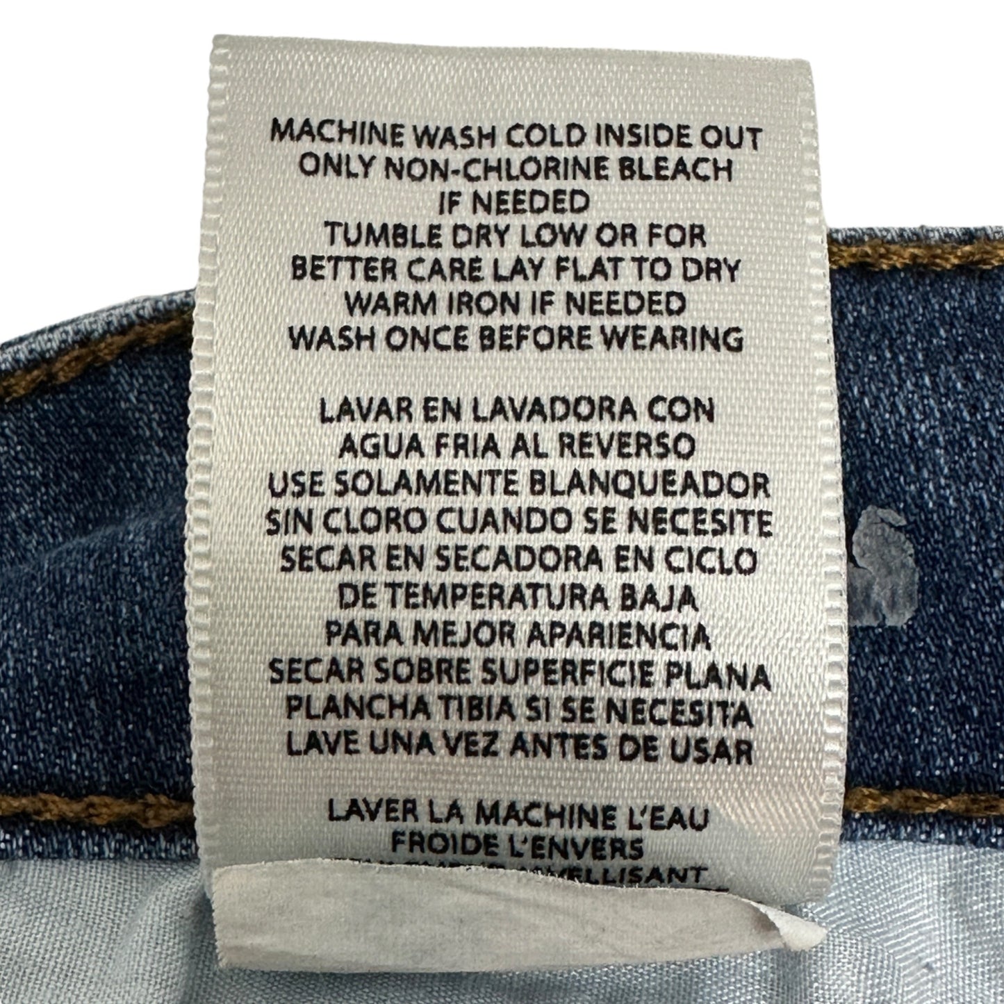 Sts Blue Jeans Womens 20 Blue Denim Distressed 5 Pocket EUC
