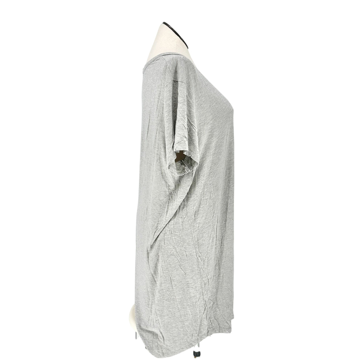 Womens Sleep Shirt Dress 3X Gray Love Graphic Modal Spandex USA Made 78 & Sunny