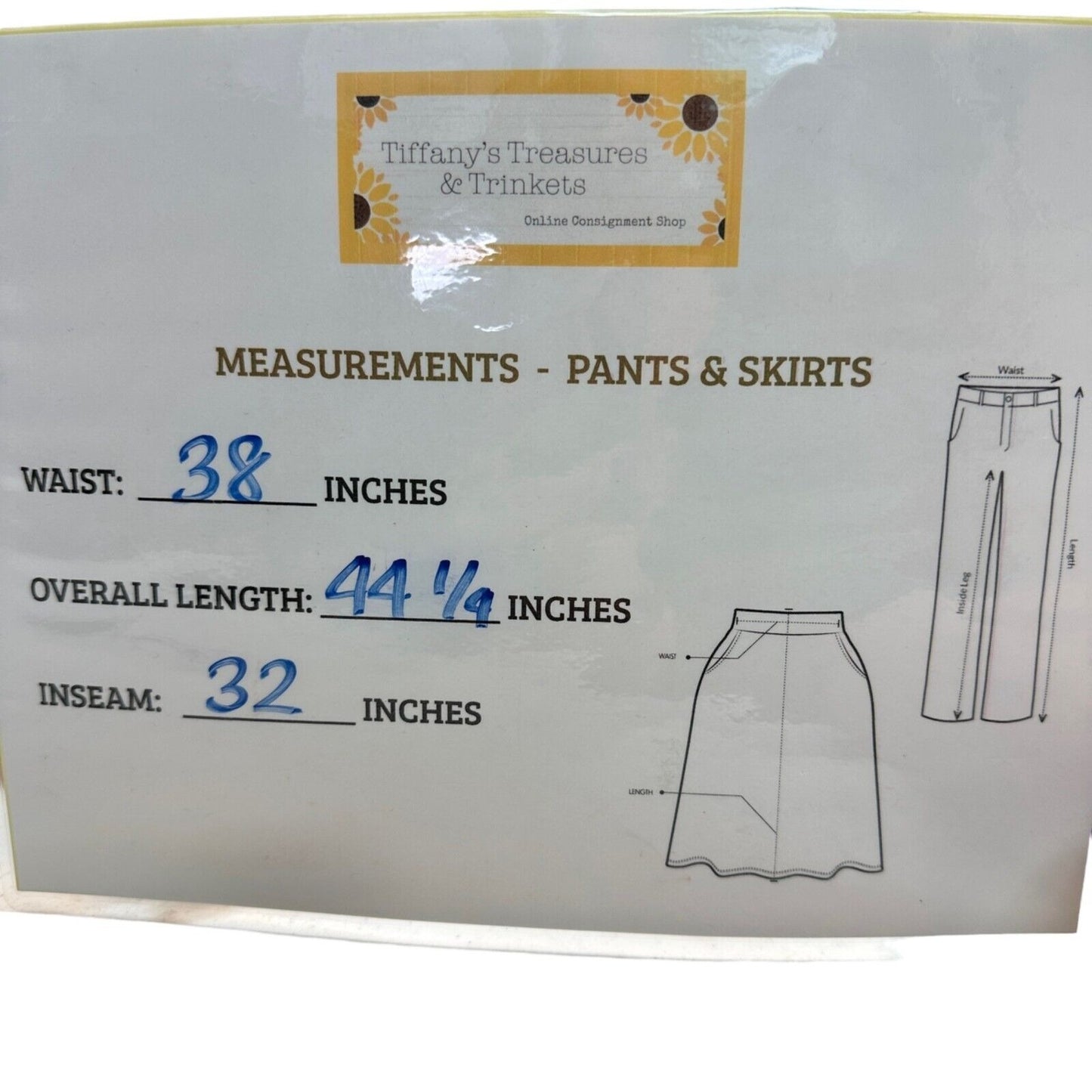 Rustler Men's 38x32 Classic Denim Blue Jeans