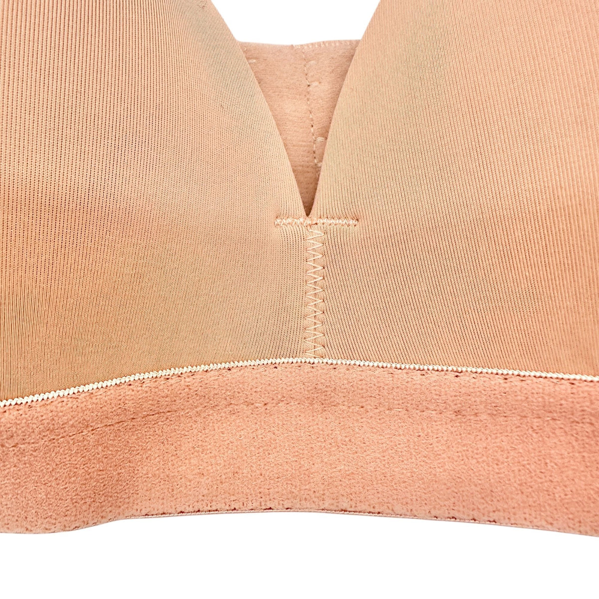 STRM Line Wireless Nude Bra 40C Intimates Soft Polyamide Spandex Blend Seamless