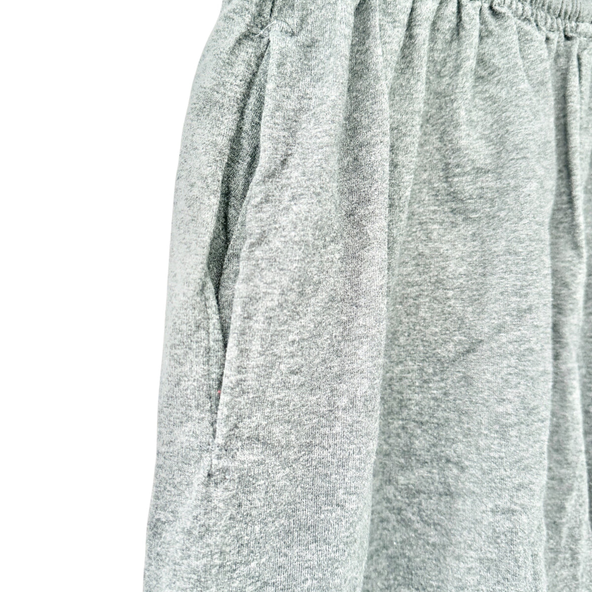 Russell Athletic Pro Athletic Shorts Mens M Cotton Gray Adjustable Elastic Waist