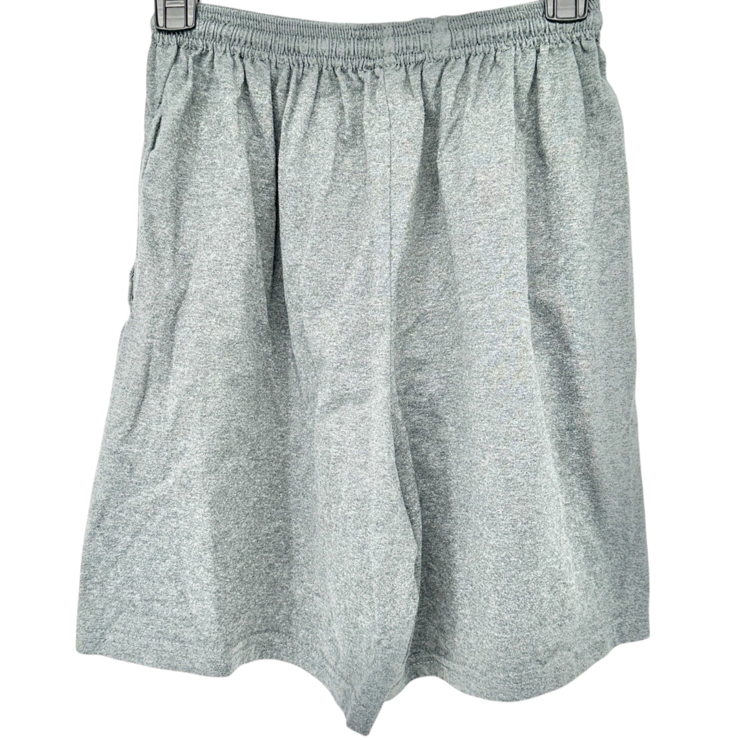 Russell Athletic Pro Athletic Shorts Mens M Cotton Gray Adjustable Elastic Waist