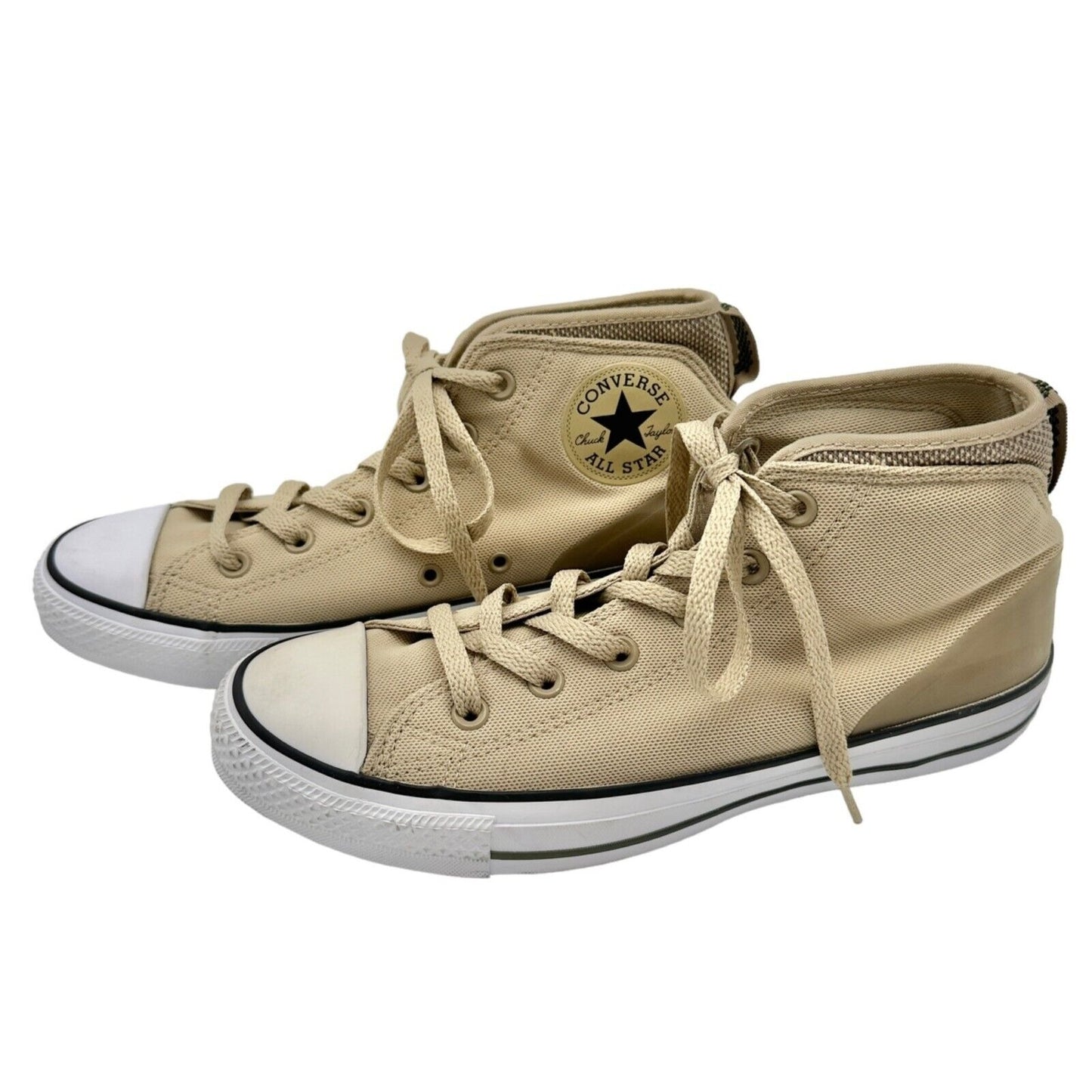 Converse All Star Unisex High Top Sneakers Mens 7.5 Womens 9.5 Tan