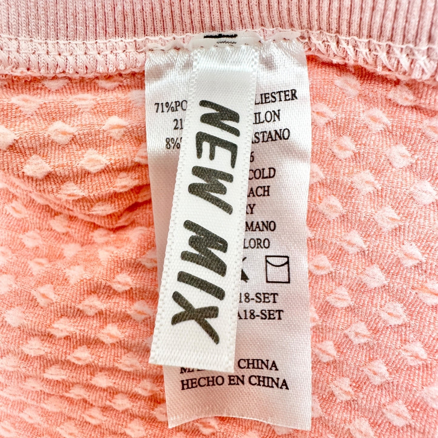 New Mix Active Set Womens Small Pink Zip Up Jacket Thumb Holes Leggings NWT