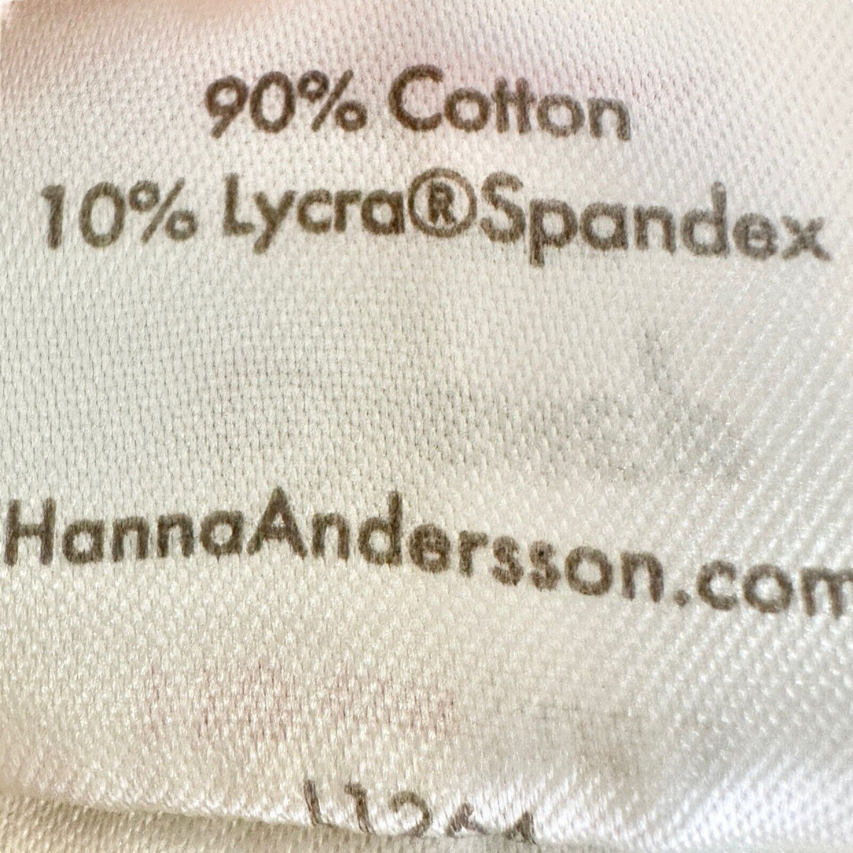 Hanna Andersson Disney Girls Size 5 Bike Shorts White Mickey Heads EUC