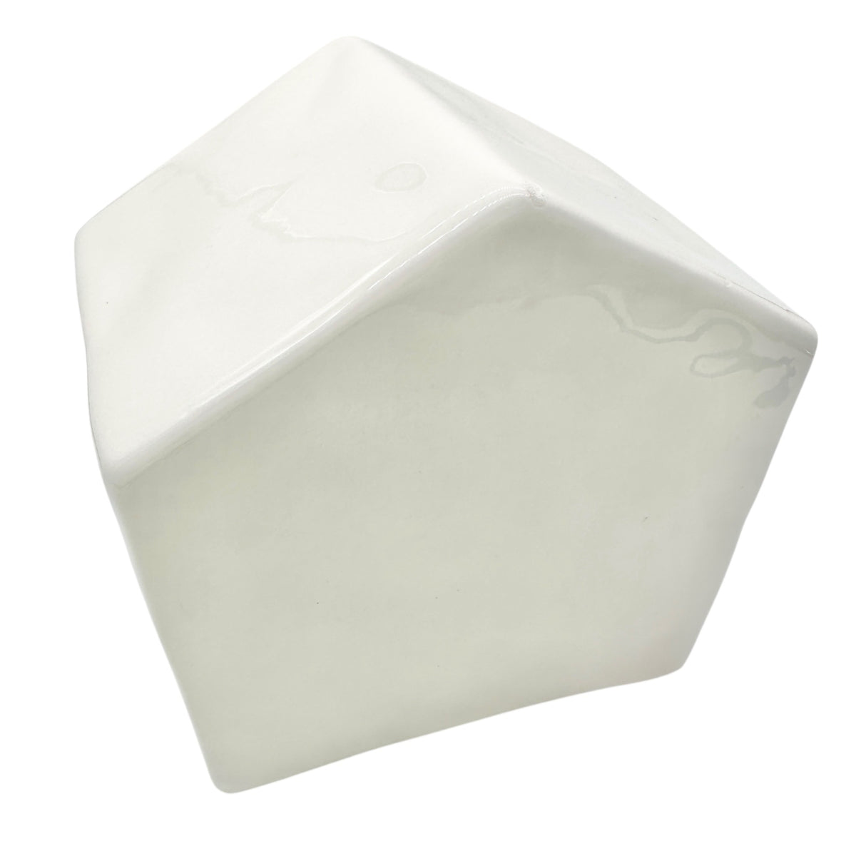 Rae Dunn by Magenta JOY Candle House White Ceramic Decorative Christmas Accent