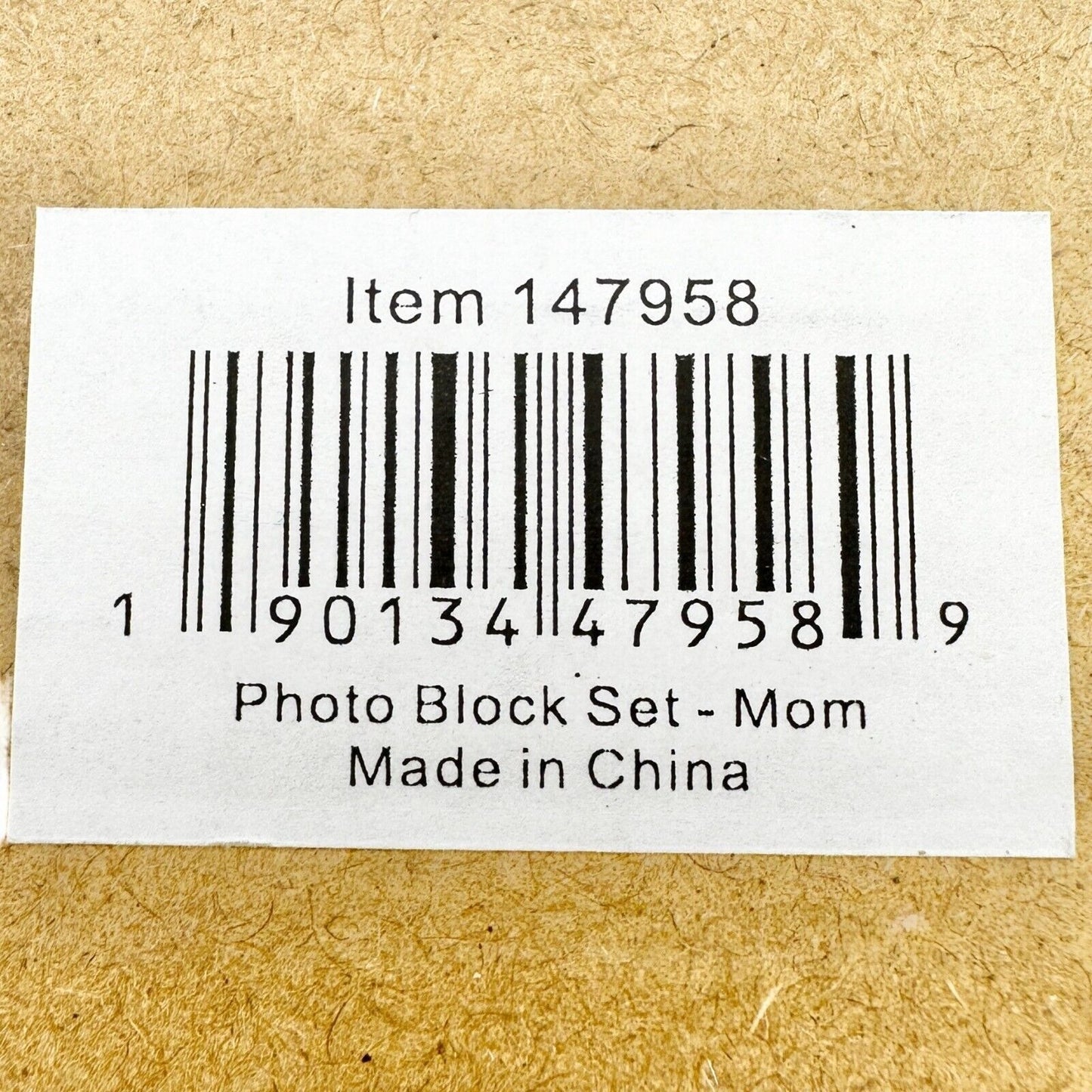 Primitives by Kathy Gift for Mom Box Sign & Photo Holder Sign 4.5x3 NIB