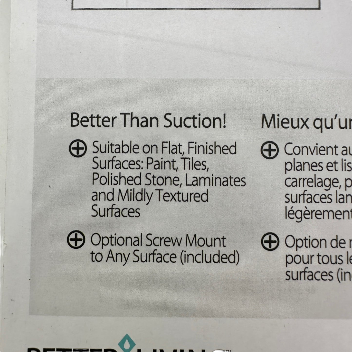 Better Living Kroma Toilet Roll or Towel Holder Stick N Lock Plus NIP