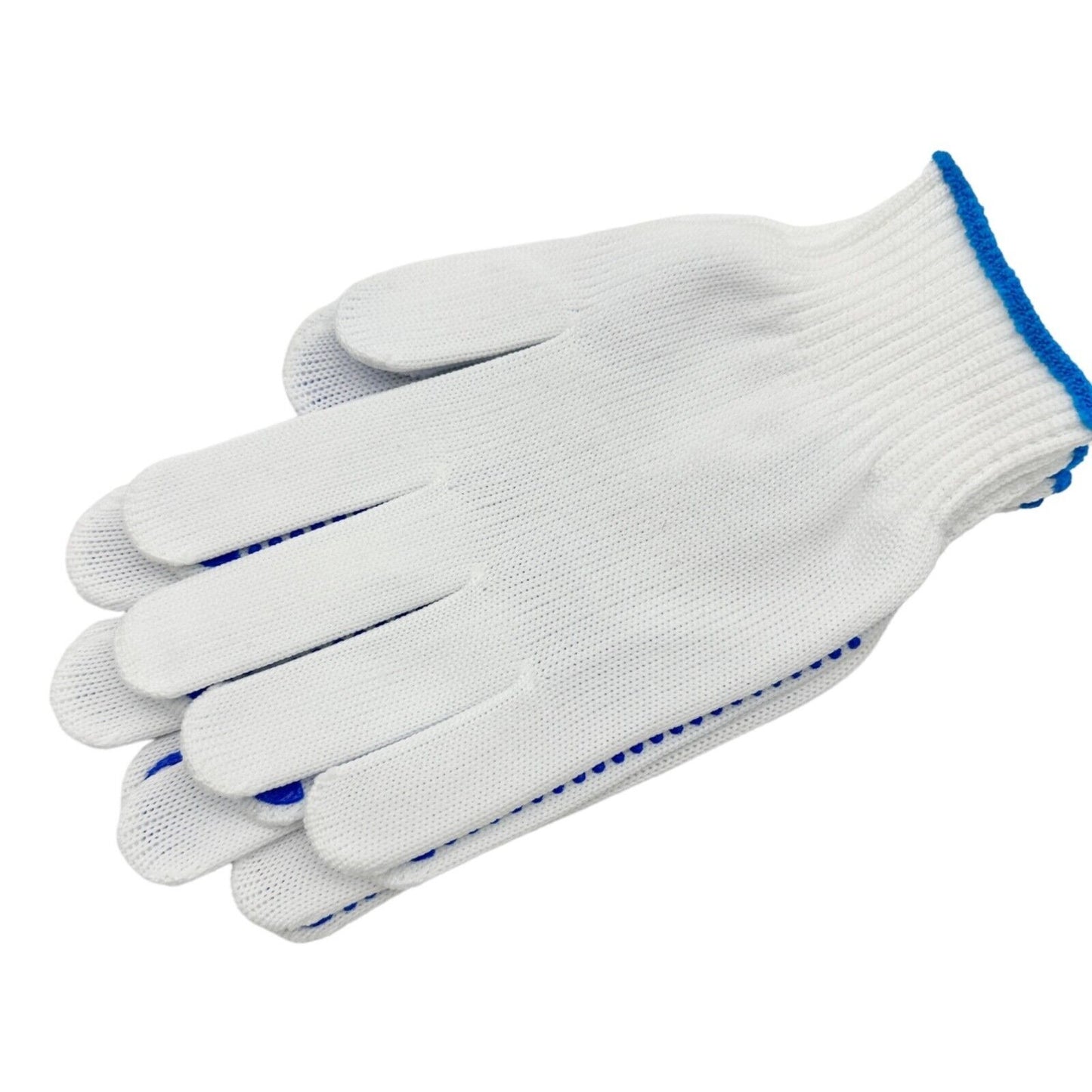 Two Pairs of White and Blue Grip Gloves Brand New Never Worn