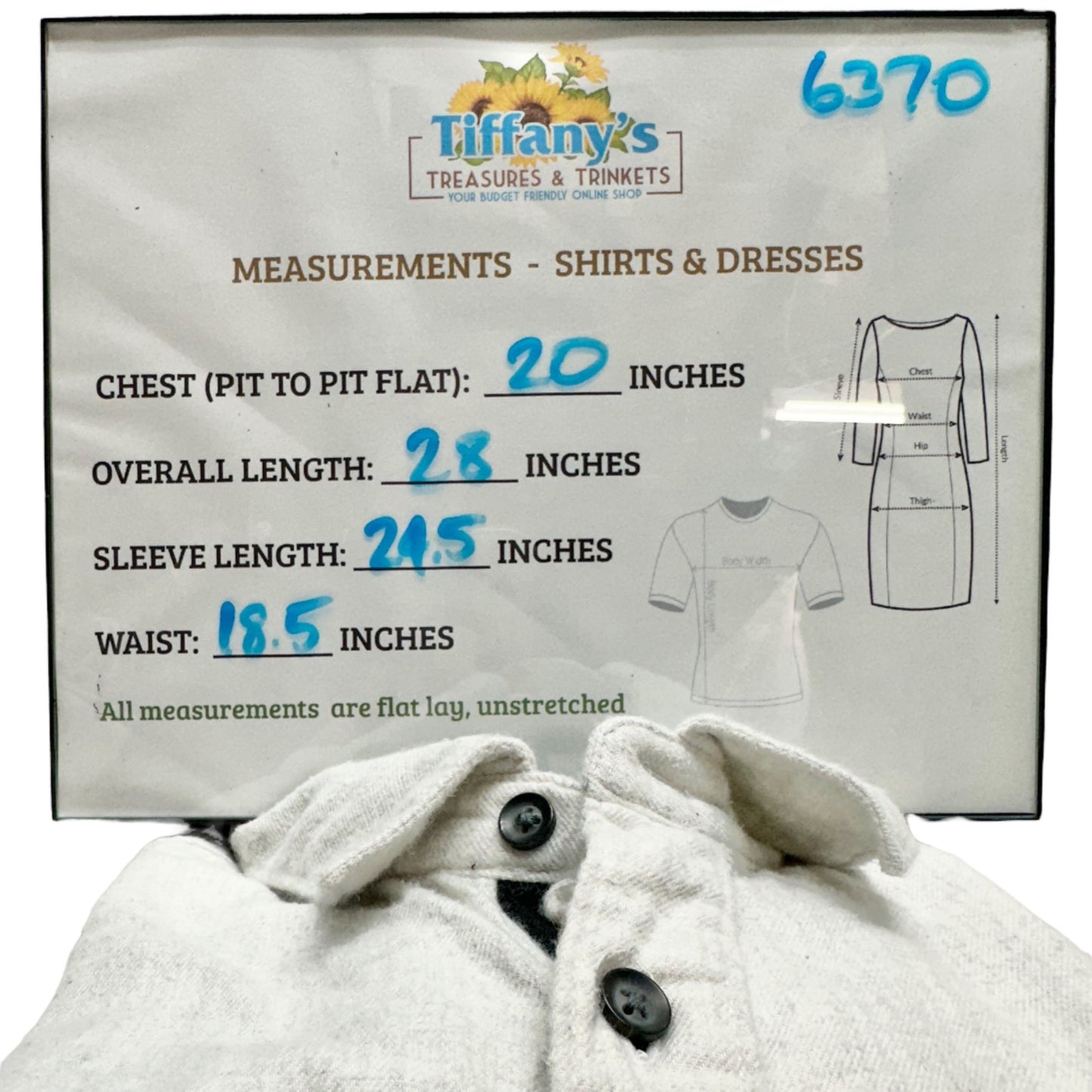 Rock & Republic Shirt Mens M Button Front Collared LS Roll Tab Black Gray White