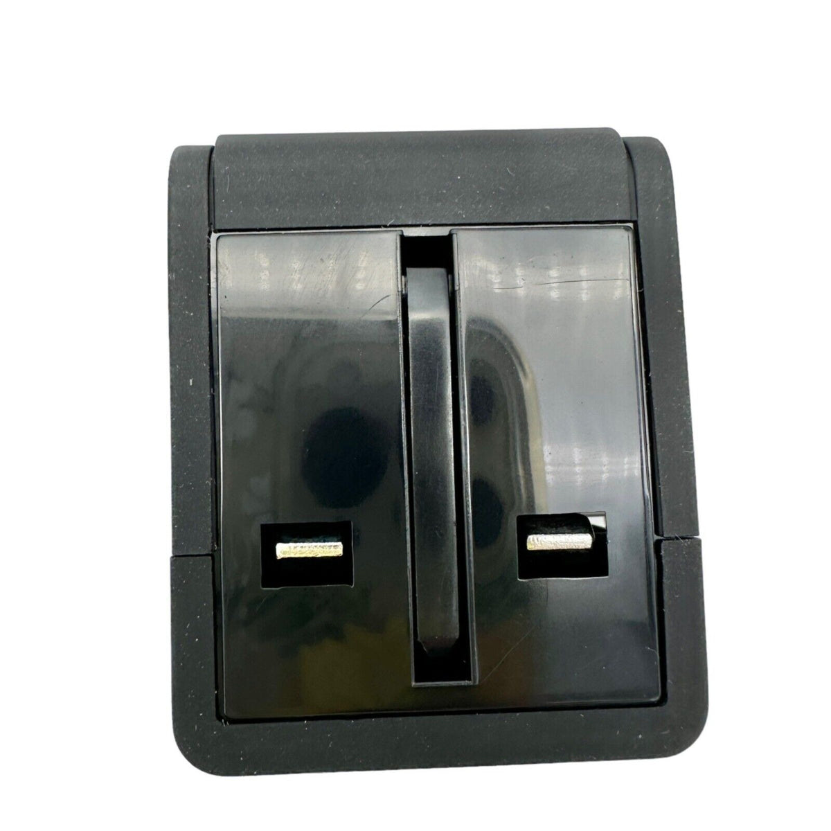 Multi-Nation Travel Adapter with USB Charger Black NEW UK Europe USA Australia