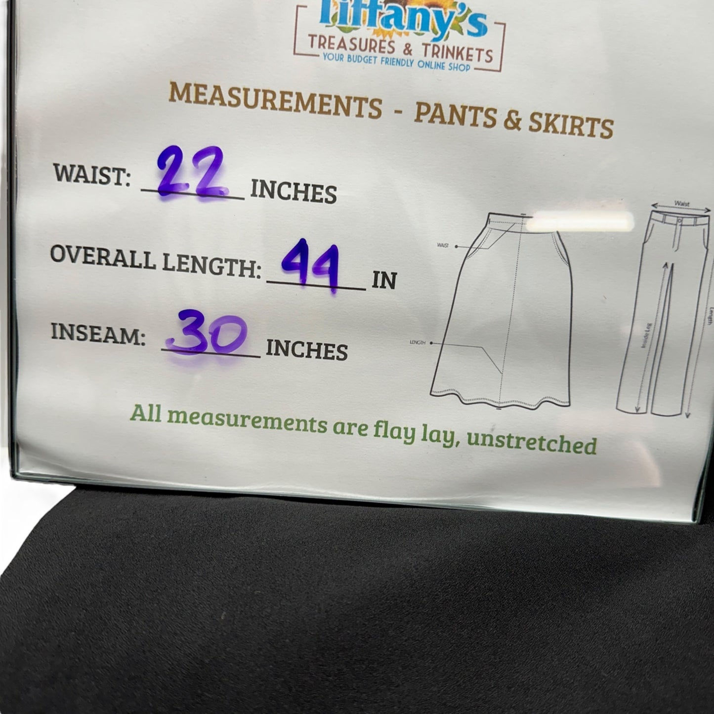 Torrid Dress Pants Womens 22 Black Wide Leg Elastic Waist Zip Up Pockets