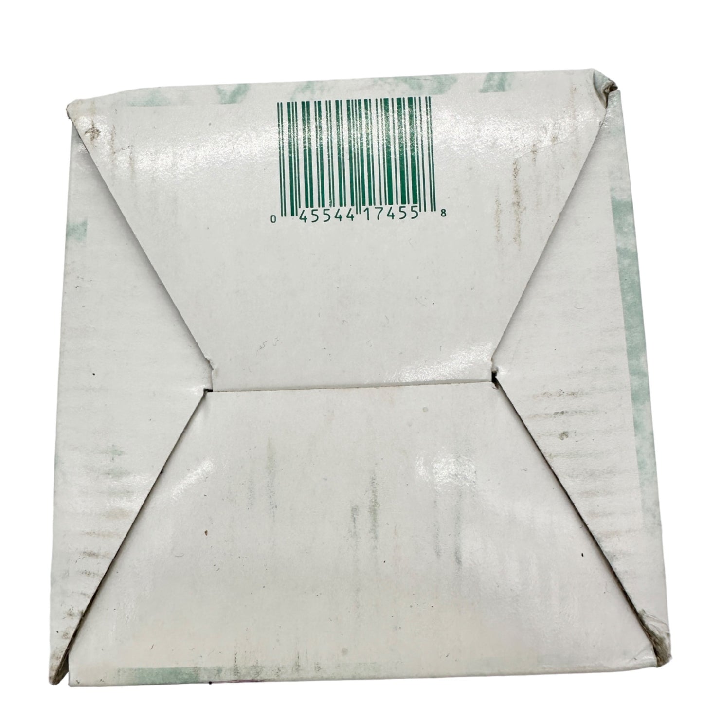 Enesco Glass Angels Candle Holder Frosted Votive 3 sided 4 x 4 x 4 in Box