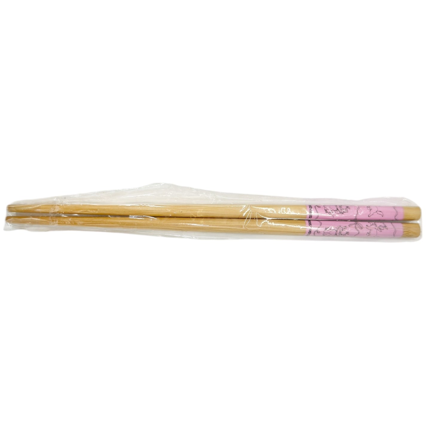Disney Marie Aristocats Ceramic Ramen Bowl and Chopsticks Set White Pink Dots