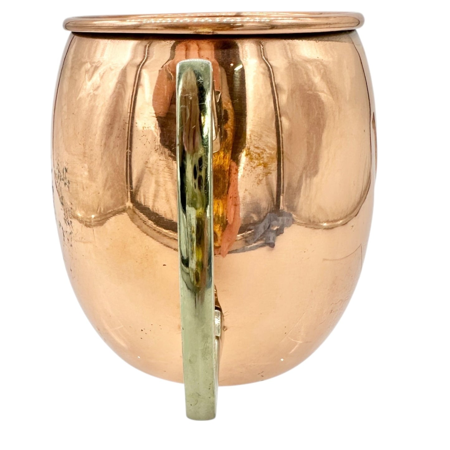 Grey Goose Fly Beyond Copper Mug 8 Oz With Green Handle For Moscow Mule Cocktail