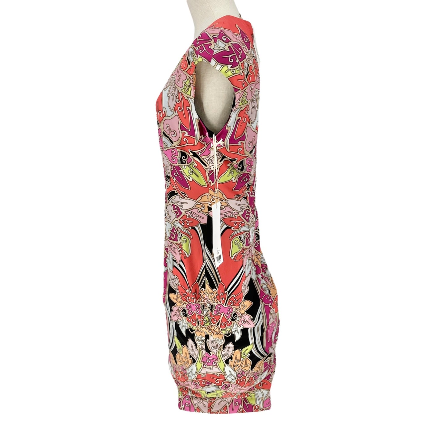 Etcetera Dress Womens 10 Abstract Multicolor Print Lined Sleeveless NWT