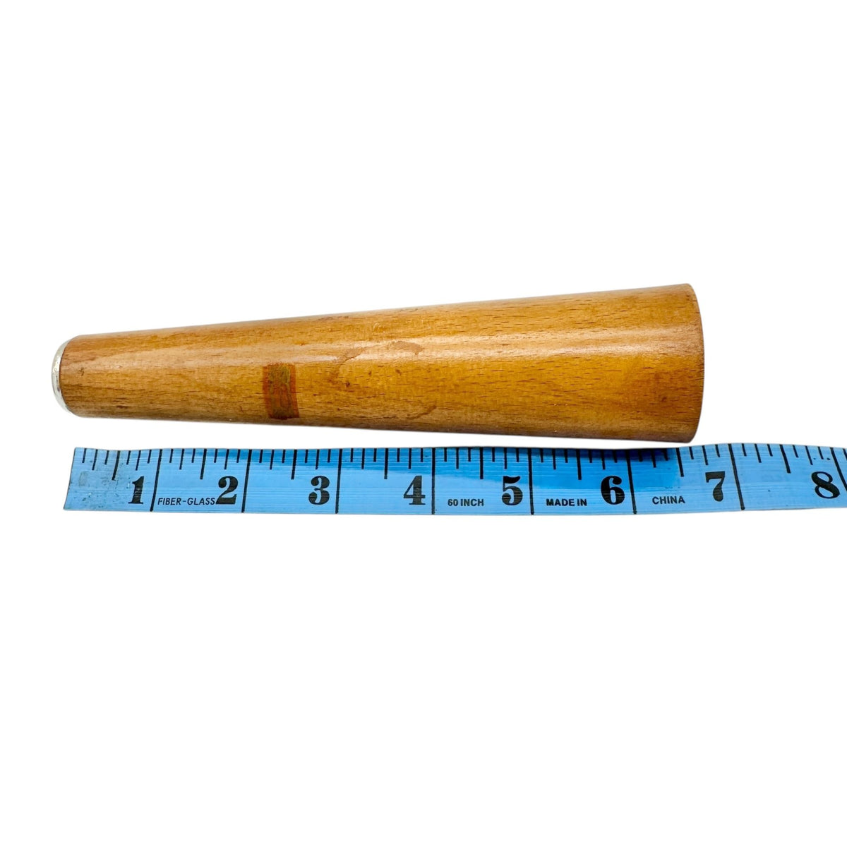 Vintage Mid-Century Modern Simple Elegant Teak Salt and Pepper Shakers 6.5"