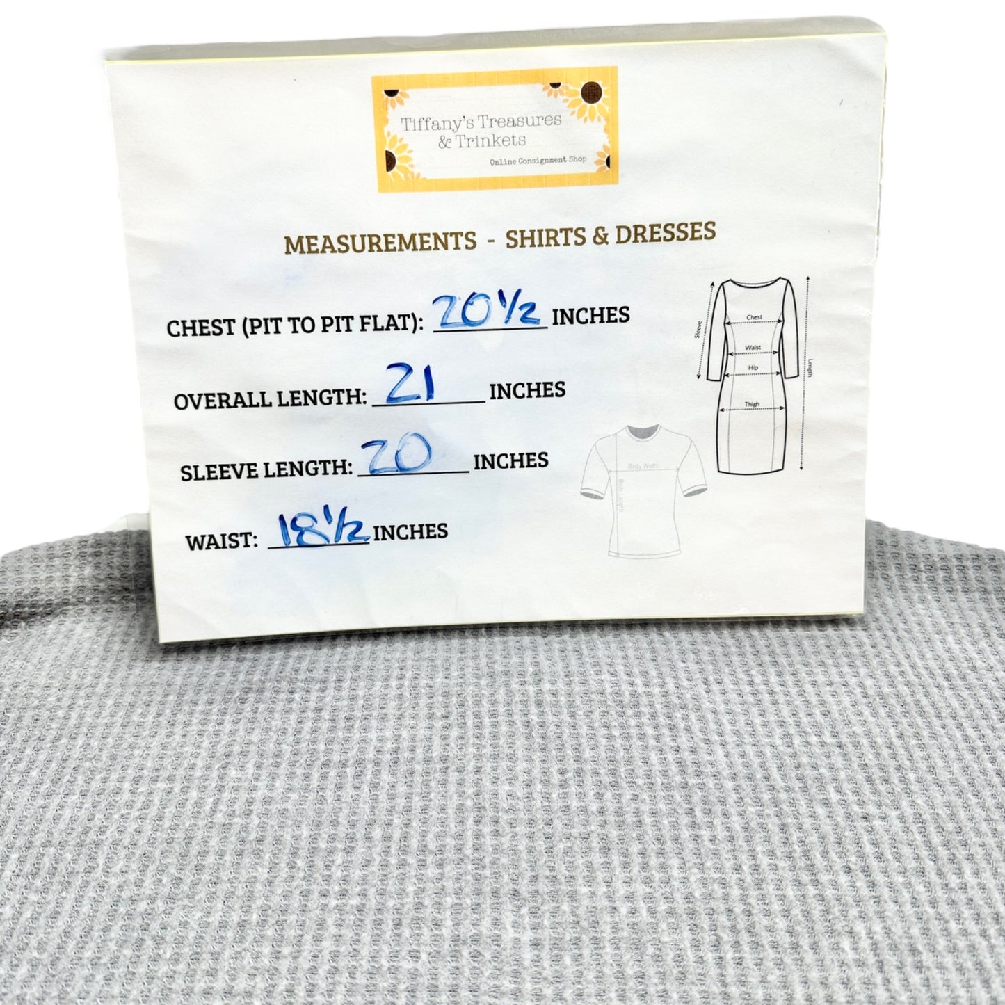 Aeropostle Perfect Waffle Tee Women's XS Gray Seriously Soft Boat Neck LS EUC