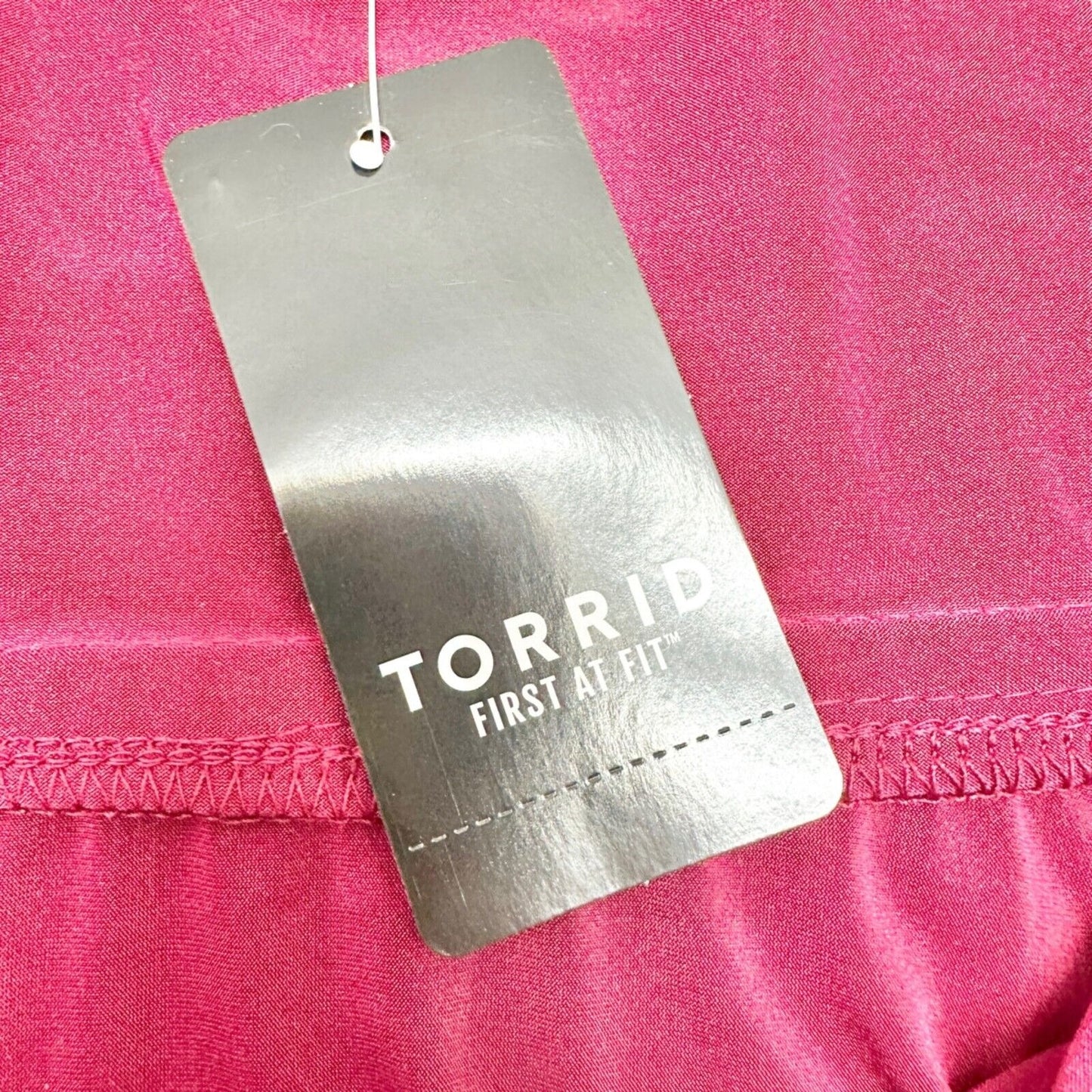 Torrid Size 2 Convertible Maxi Dress Red Sleeveless Tube Top