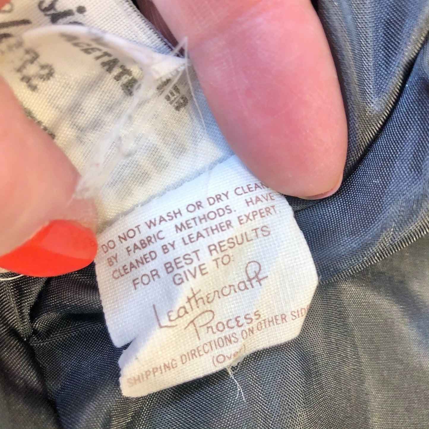 Gino di Giorgio Jacket Womens M Black Genuine Leather Short Pockets