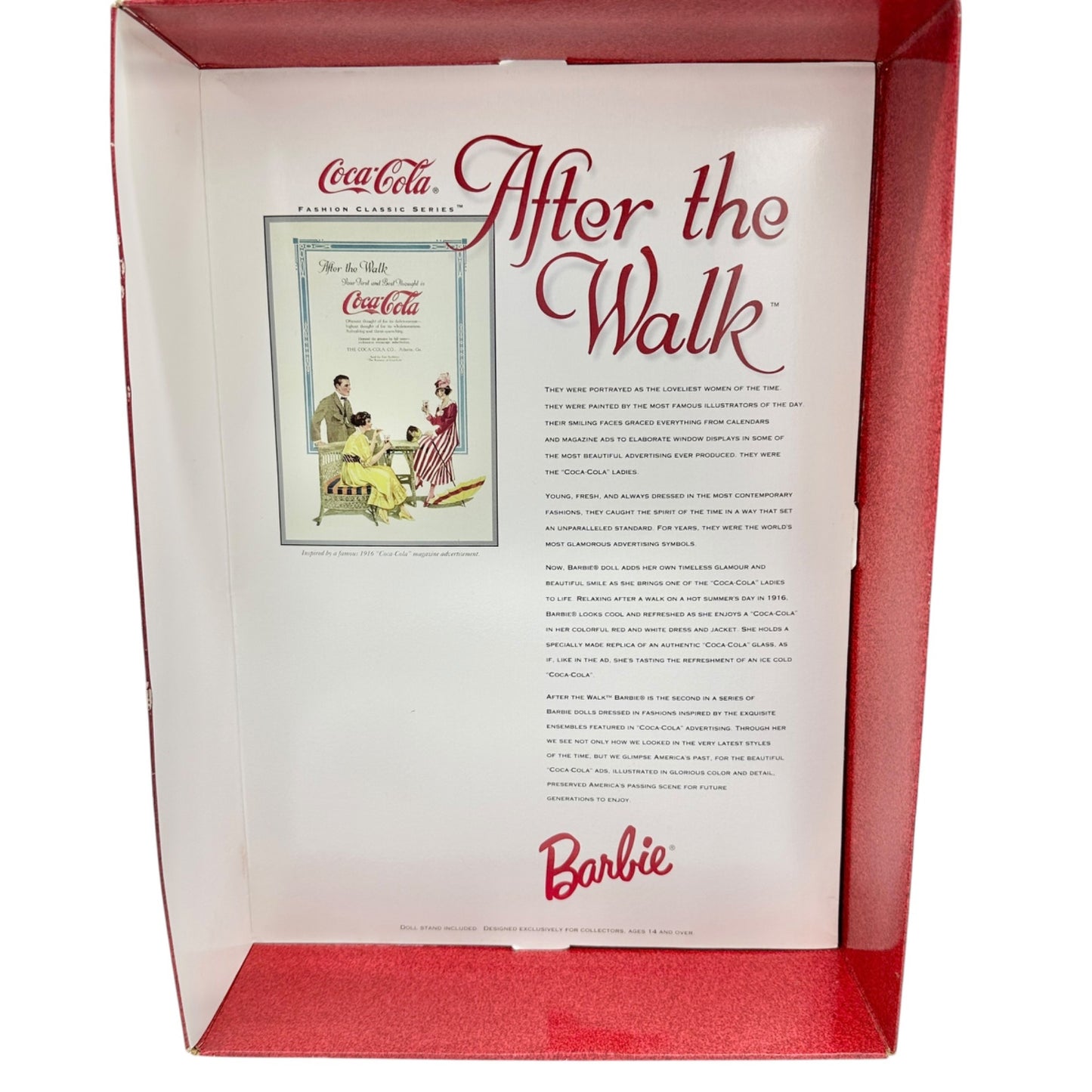 Barbie Fashion Classic Series Coca-Cola After the Walk Doll in Original Box