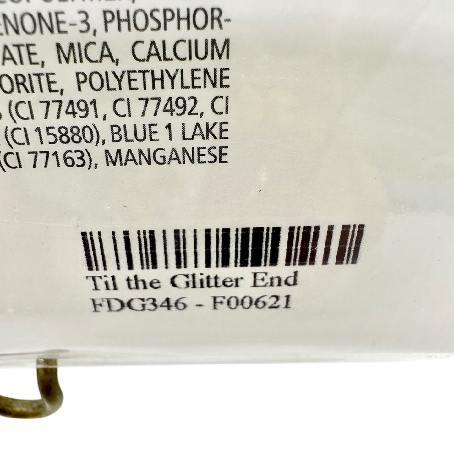 Color Street TIL THE GLITTER END Real Nail Polish Strips 16 Count Made In USA