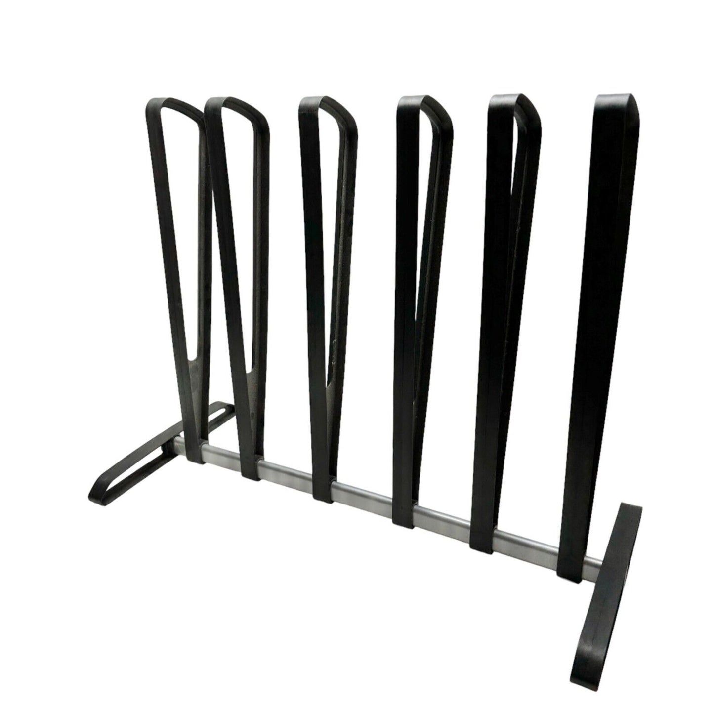 Boot Rack Holds 3 Pair Adjustable Heavy Duty Frame Black Chrome