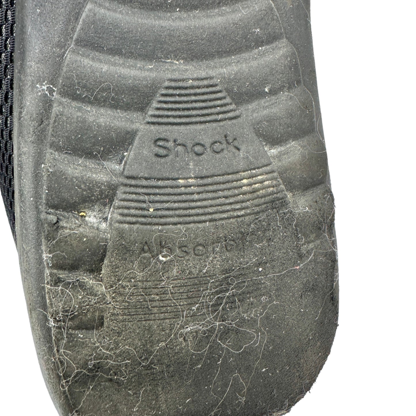 Munro American Zip Sport Shoes 8.5N Black Leather Mary Jane Slip On Walking