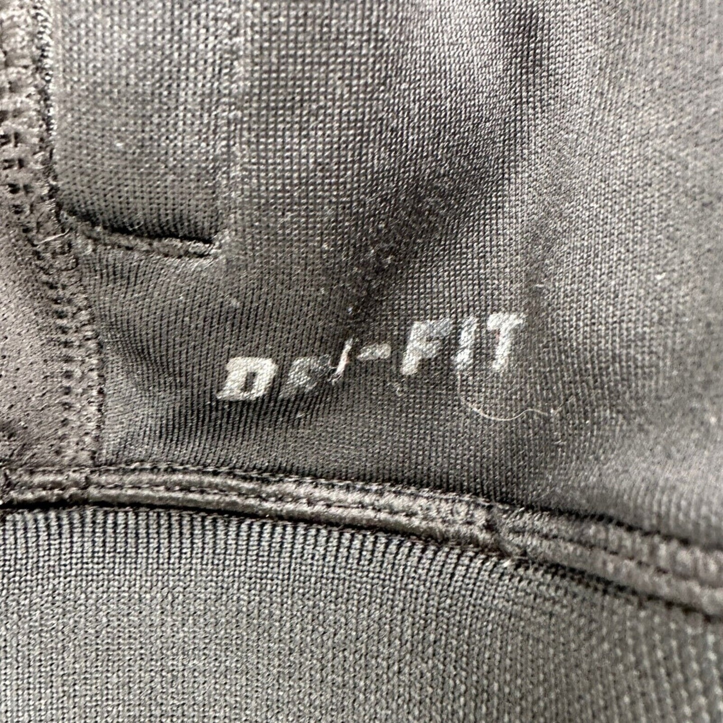 Nike Dri-Fit Jacket Small Black Red FSU Zip Closure Side Pockets