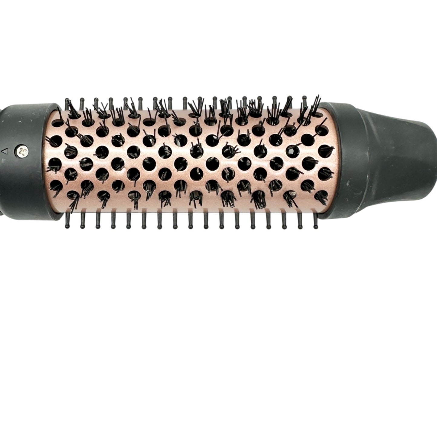 Electric Hair Curler Brush With Black and Rose Gold Barrel NEW no Box