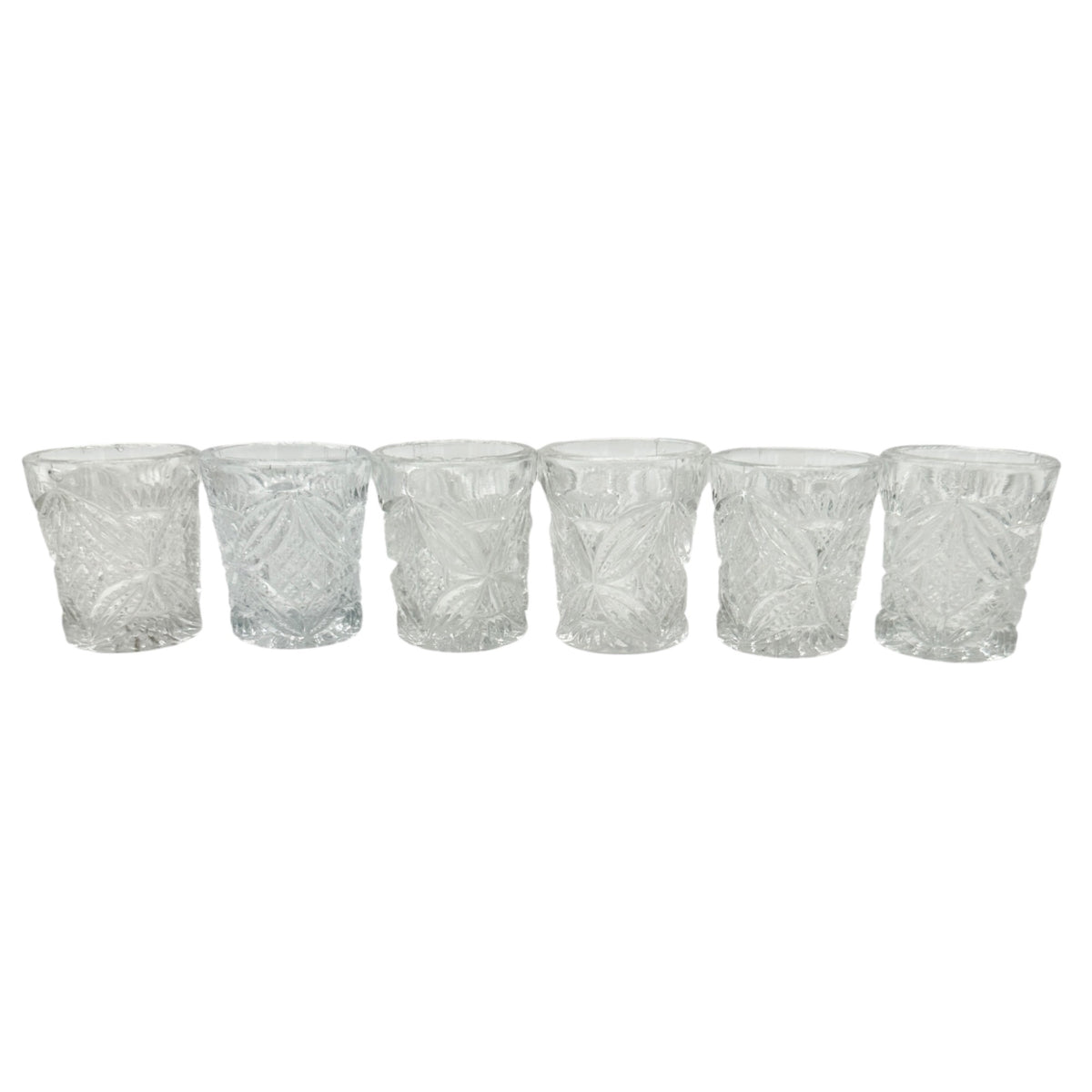 Pattee Cross Glass Pitcher 6 Tumblers Broughton No.15112 Childrens Tableware Set