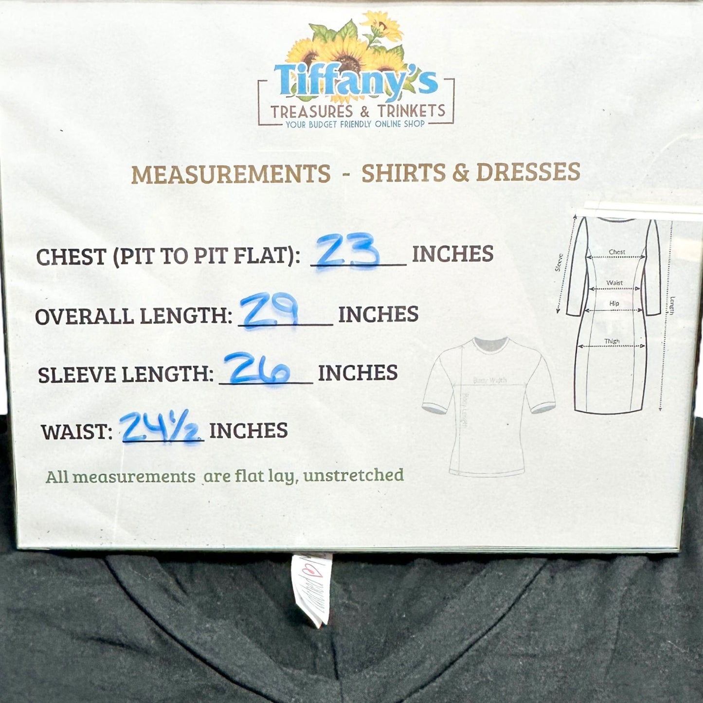 Latched Mama Nursing Tee Womens Size 1X Black Long Sleeve Layered V-Neck Top