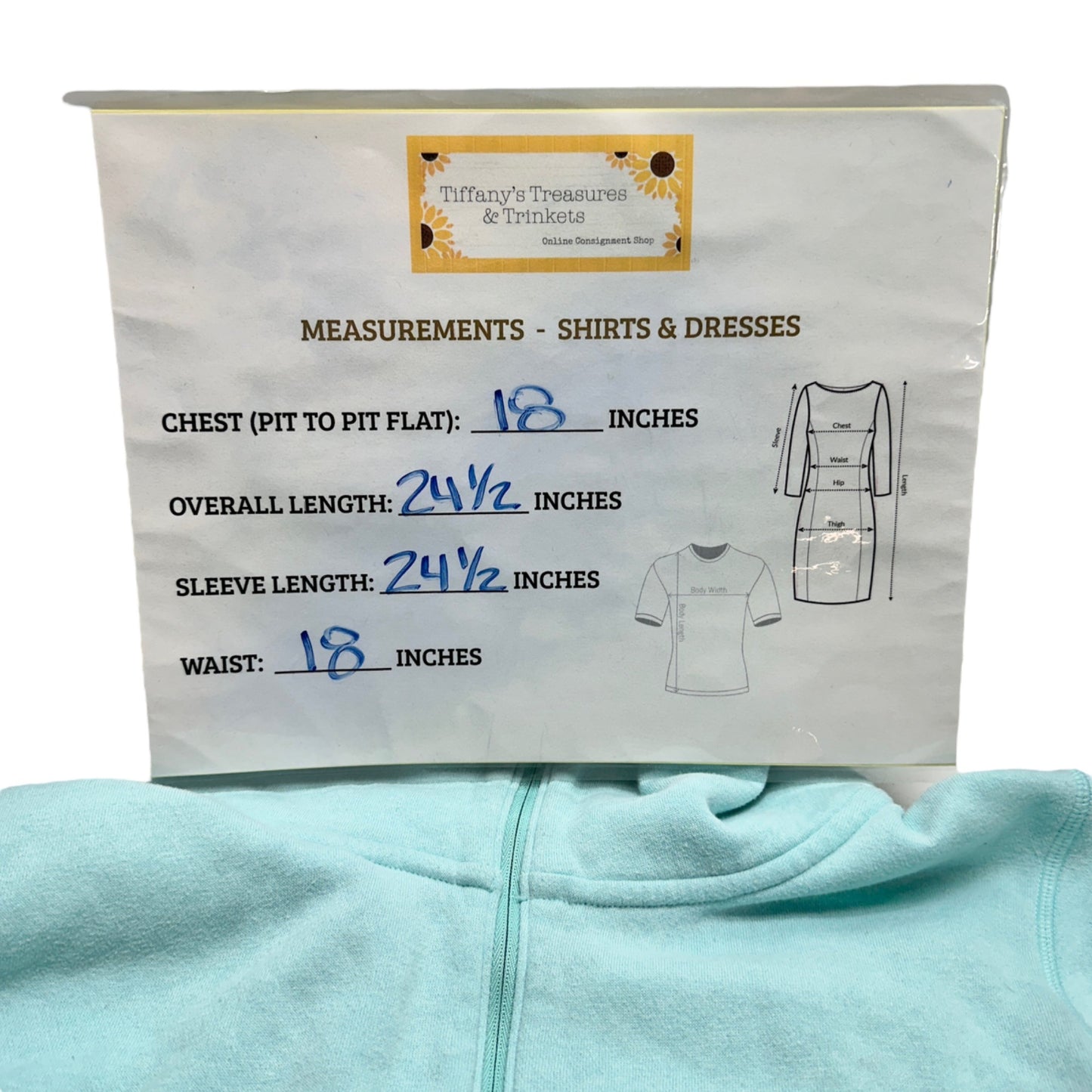 Under Armour 1/2 Zip Sweatshirt Womens XS Light Blue Loose Kangaroo Pocket