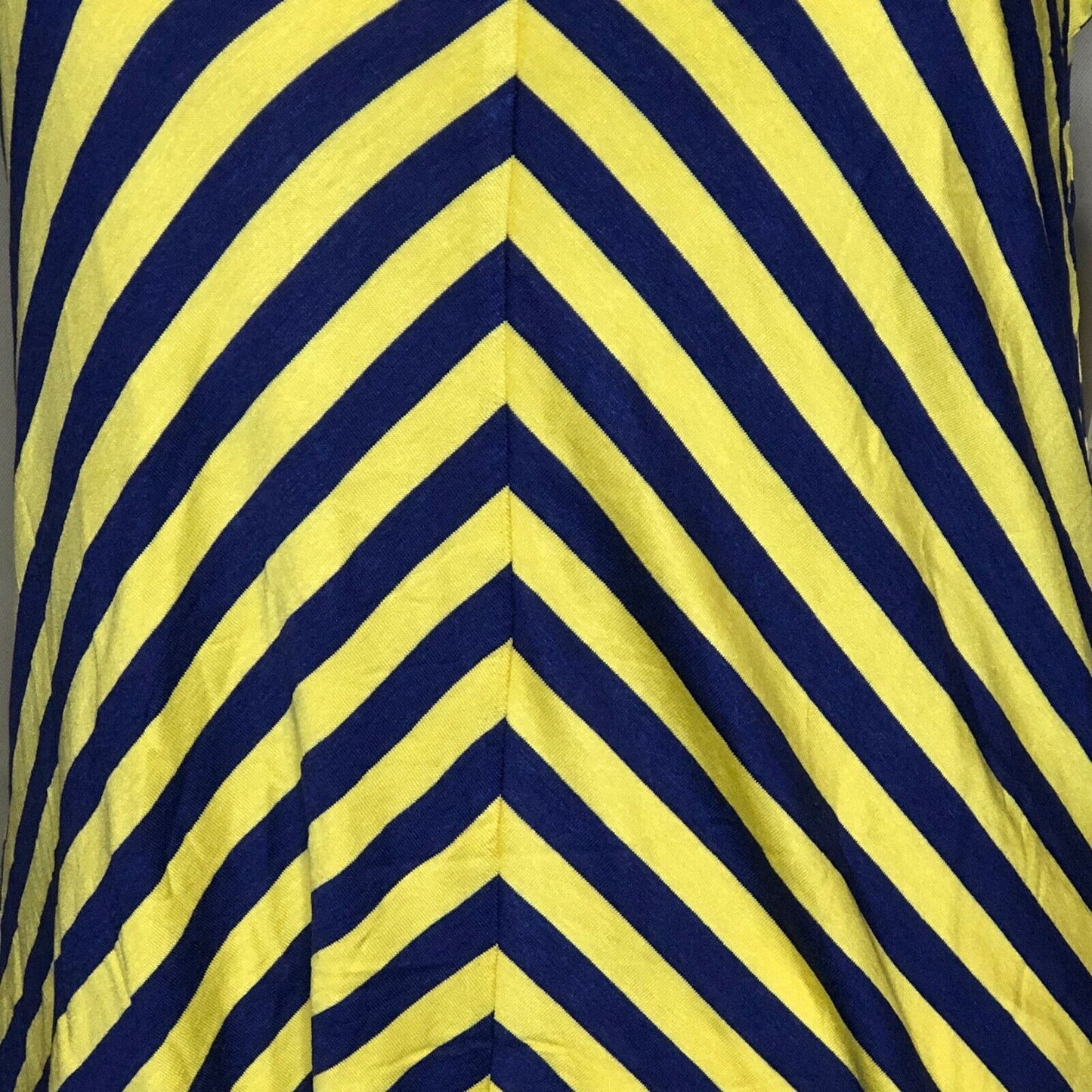 LuLaRoe Classic T Women's Extra Small Top Blue and Yellow Stripes NWT