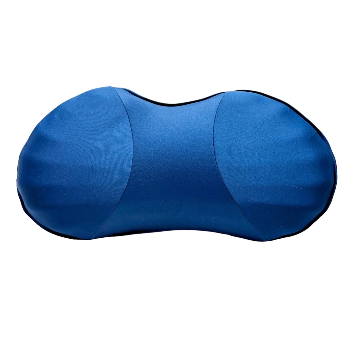 Back2 Lumbar Support Pillow Back Pain Relief Ergonomic Memory Foam Blue Gray
