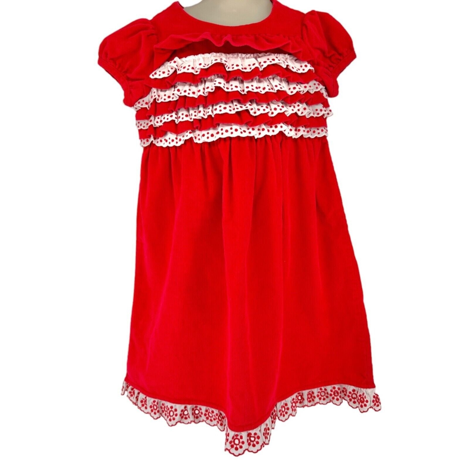hanna andersson red dress NWT Hanna Andersson Red Tulle Dress Gold STARS & Sparkle EUC Girls SZ 130 US 8