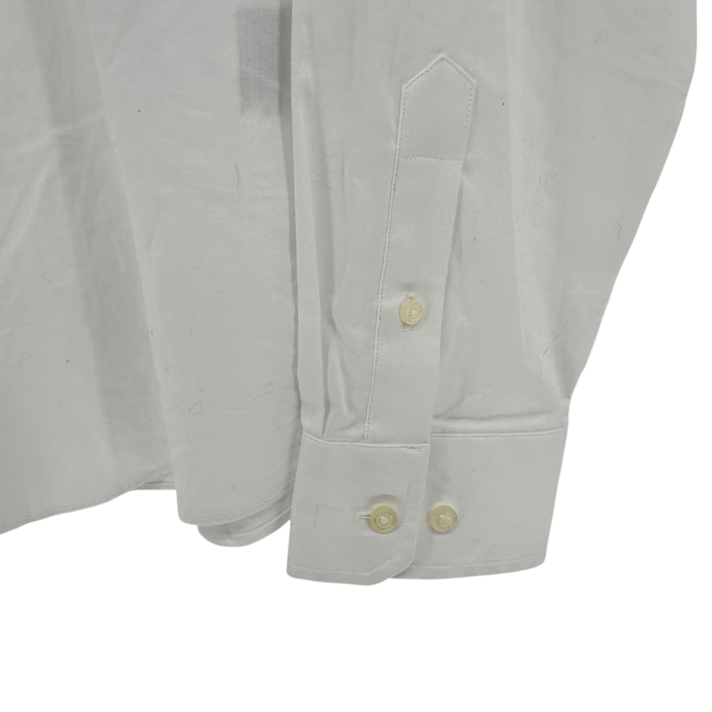 Nautica Button Down Shirt Mens L Classic Fit Stretch Cotton Blend Long Sleeves