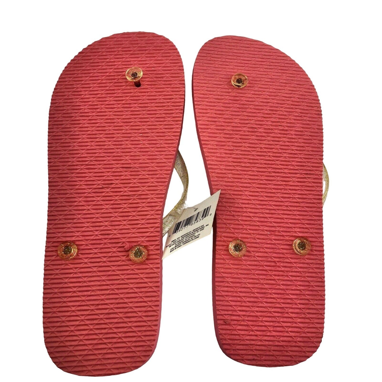 Flip Flops Good Vibes Only Womens XL (11-12) beach pool camping casual NWT