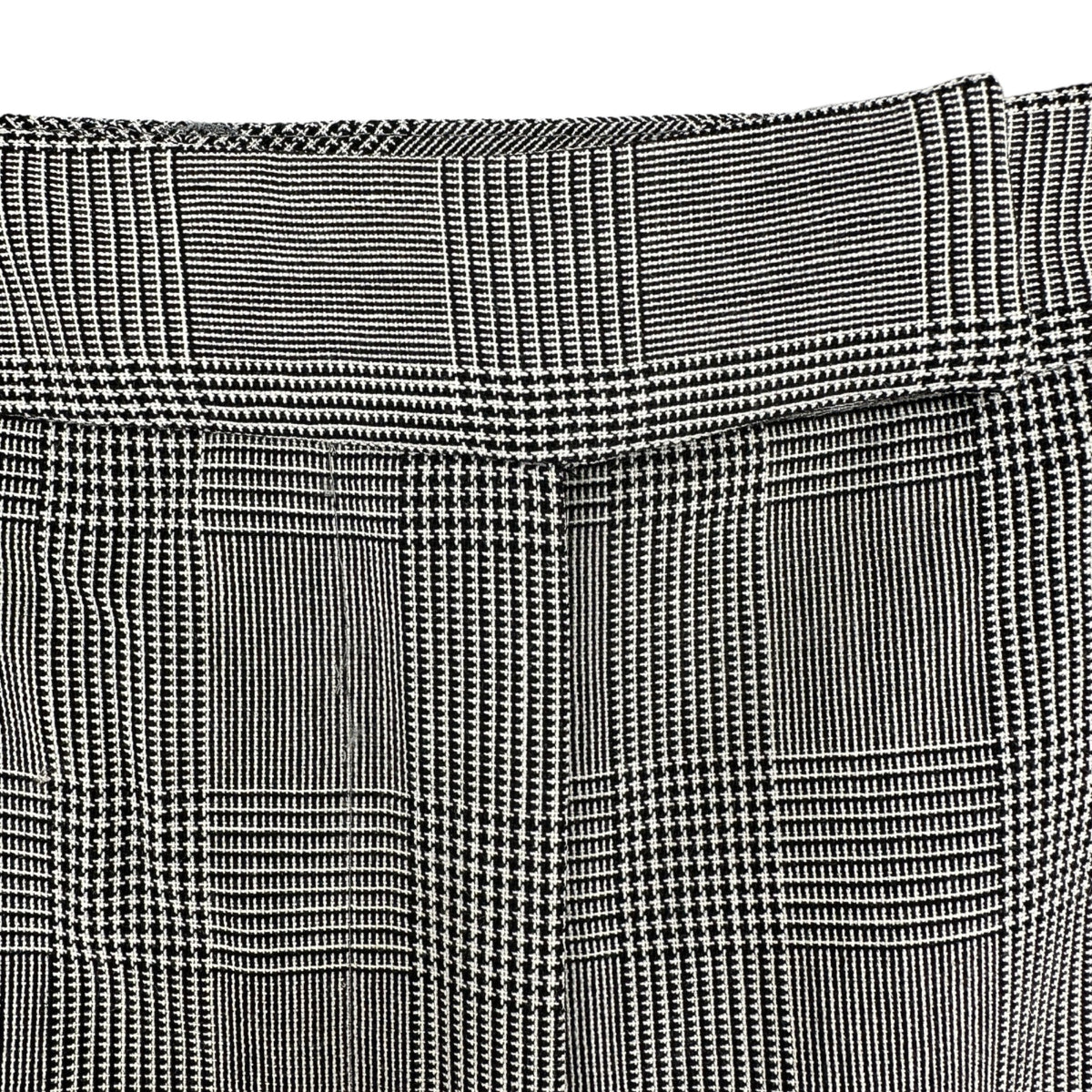 Brooks Brothers Pants Womens 10 Black Plaid Lined Pockets Button Zip Closure EUC