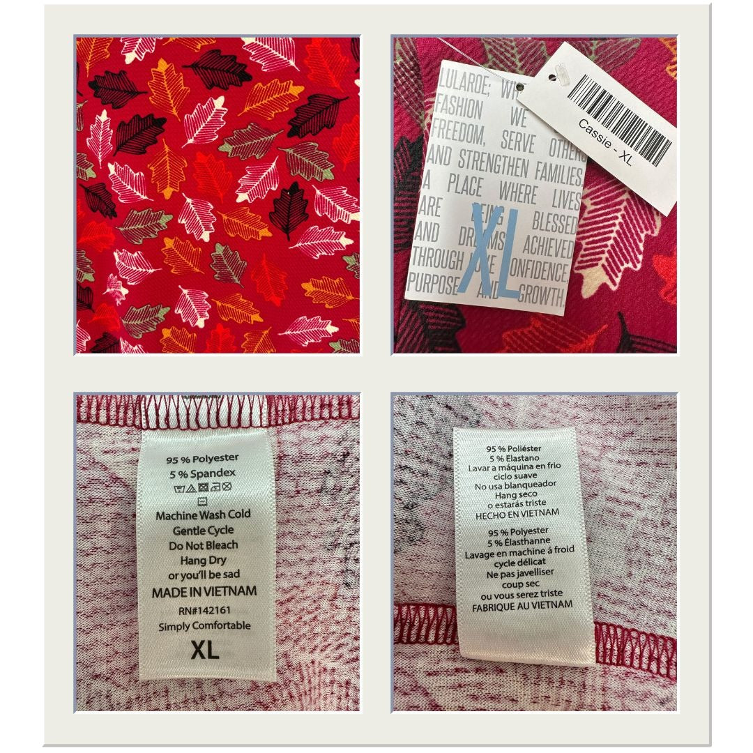 LuLaRoe Cassie Bundle of 3 Womens XL Skirts Pencil Multicolor NWT