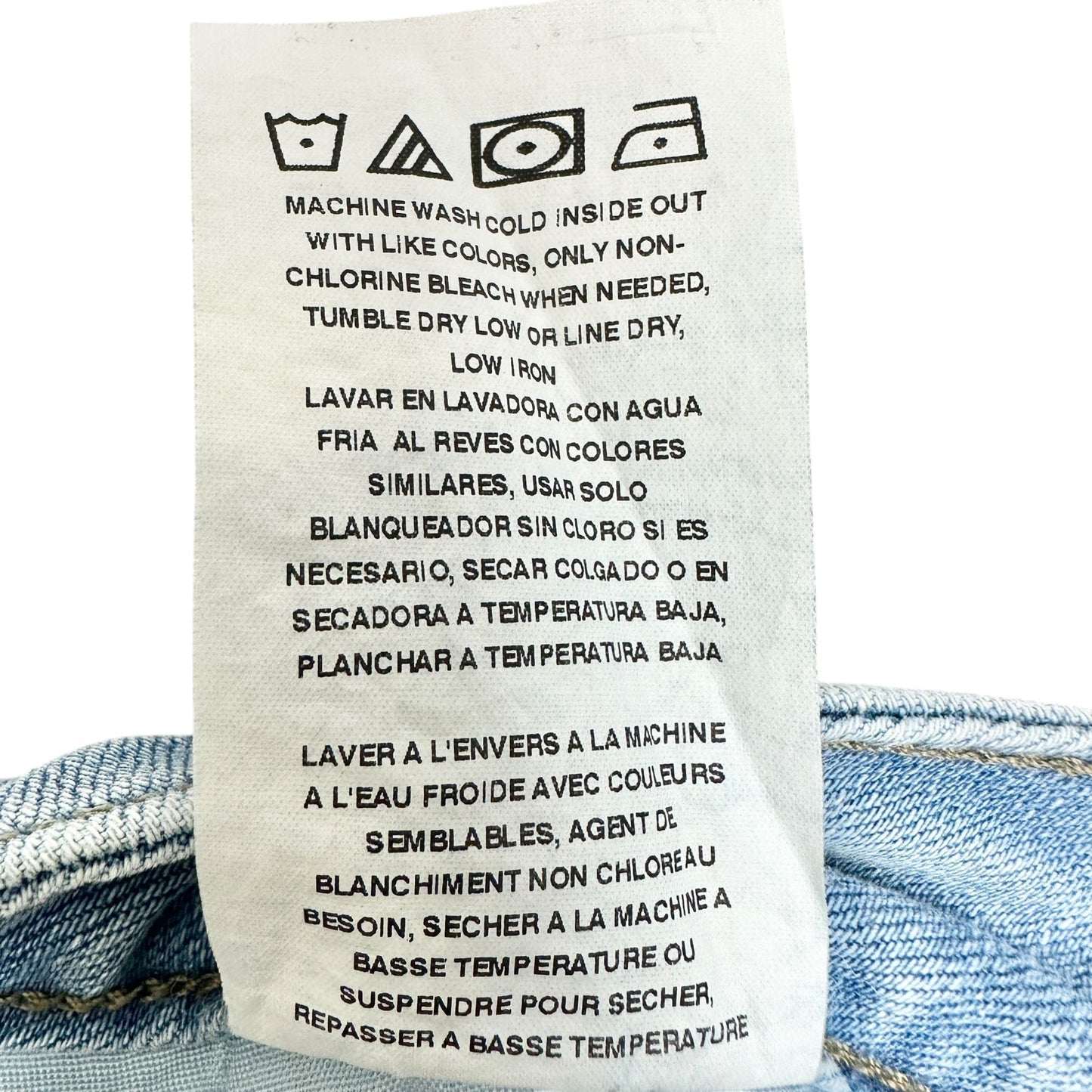 Lee Womens Midrise Straight Leg Jeans Size 8 M Light Blue Denim Cotton Blend