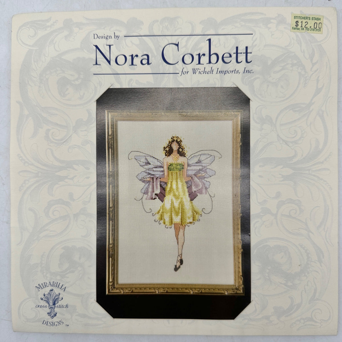 Pixie Couture Cross Stitch Pattern DAISY By Nora Corbett For Wichelt Imports Inc