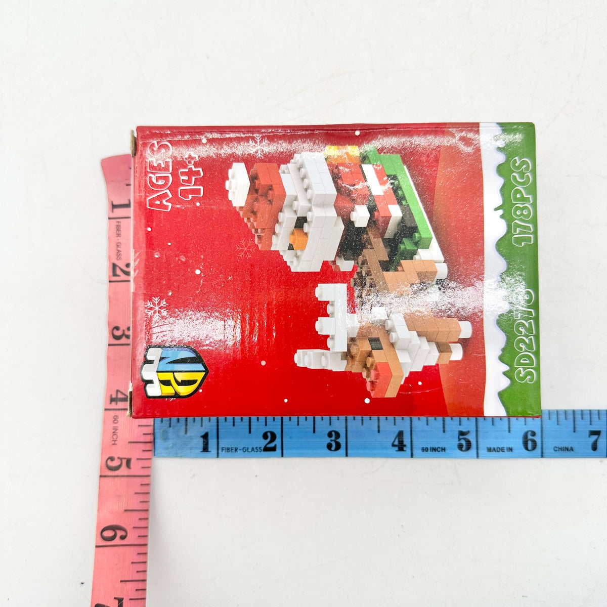DIY Santa & Reindeer Mini Block Set 178 Pcs Ages 14+ SD2278 Educational Toy