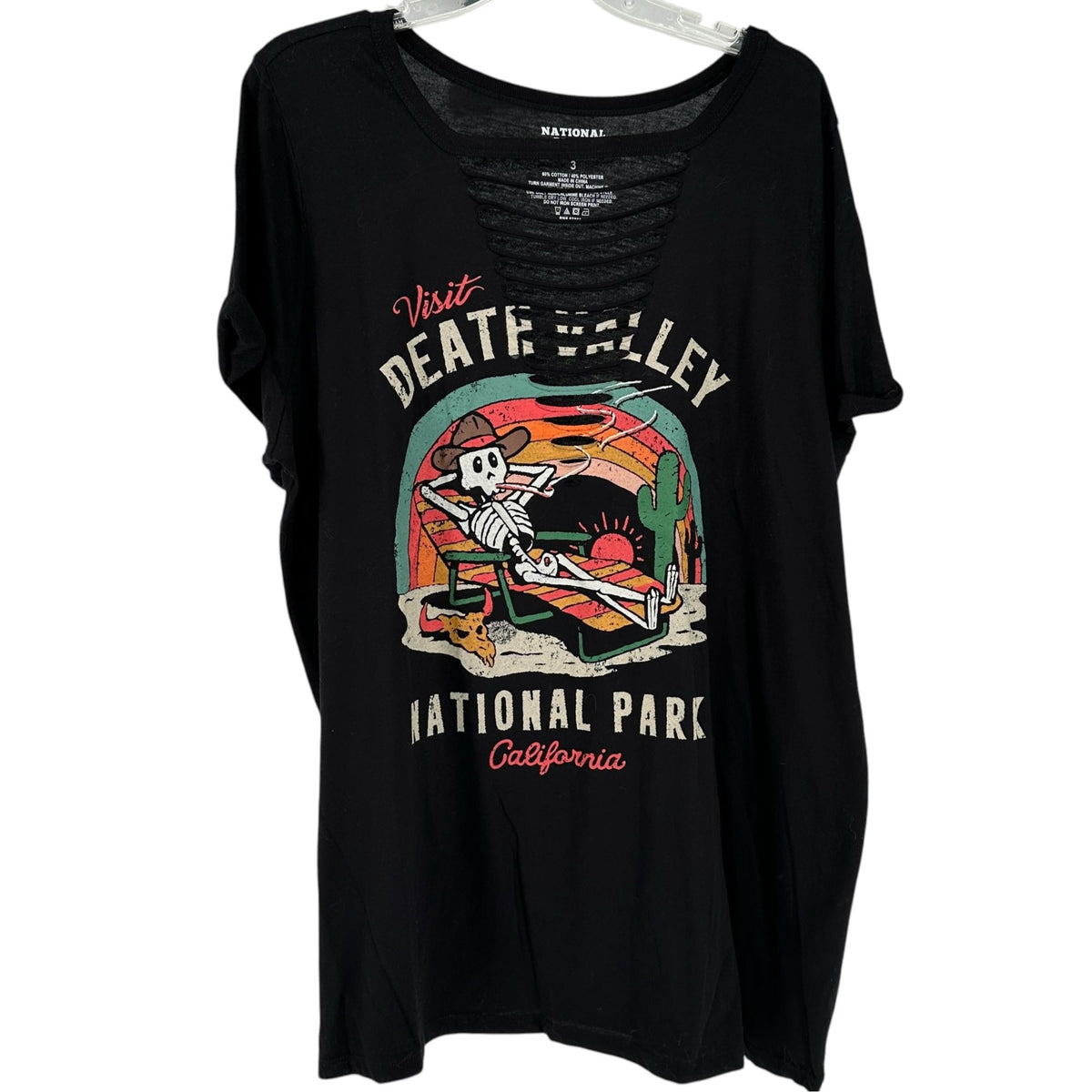 Death Valley National Park Graphic Tee Ladder Cutout 3X Natl Park Society Torrid