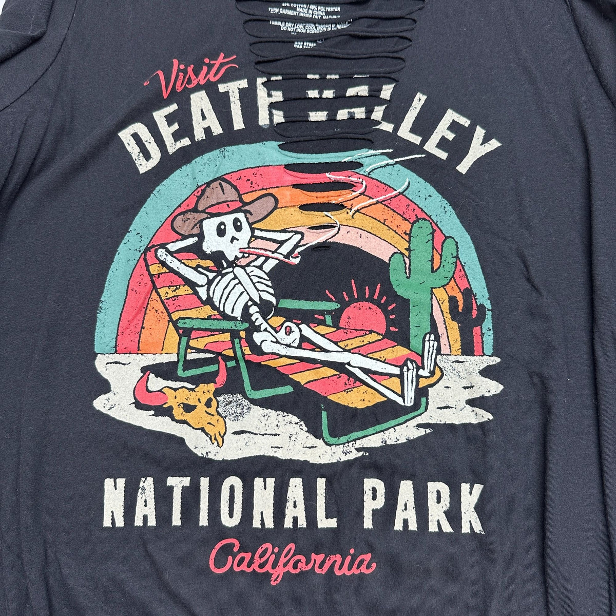 Death Valley National Park Graphic Tee Ladder Cutout 3X Natl Park Society Torrid