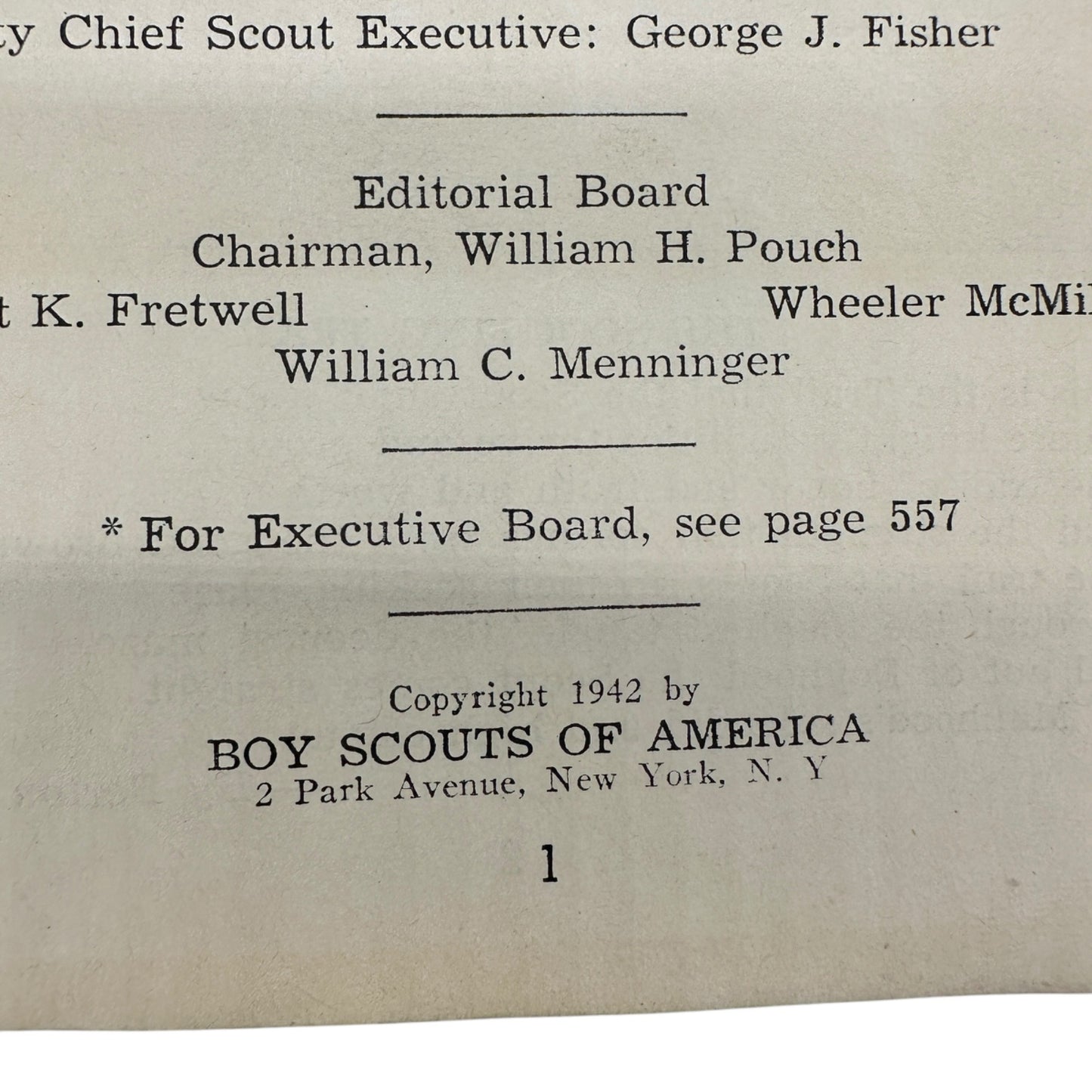 Boy Scouts of America 1942 Handbook For Boys Vintage Paperback Scouting