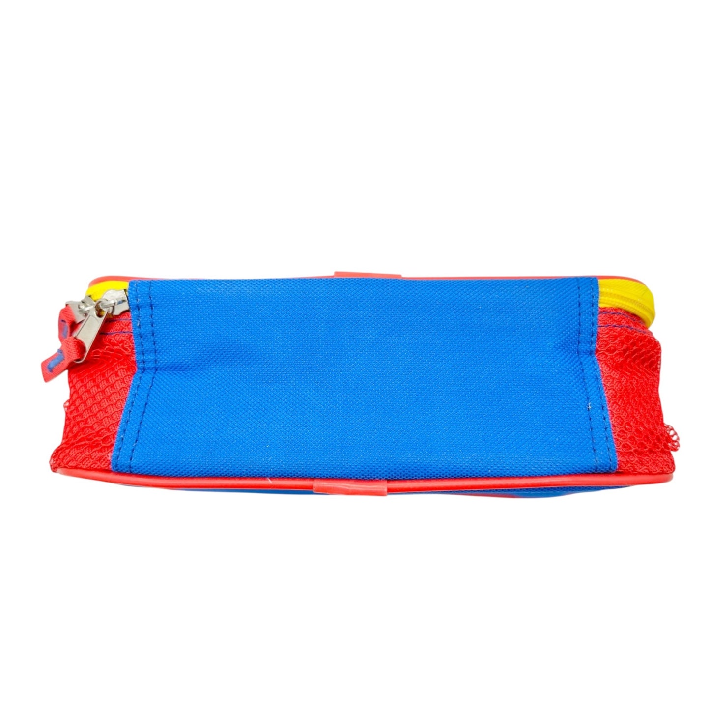 Sesame Street Elmo Insulated Lunch Box Red Blue Canvas 9.5x8x3 Alphabet Print
