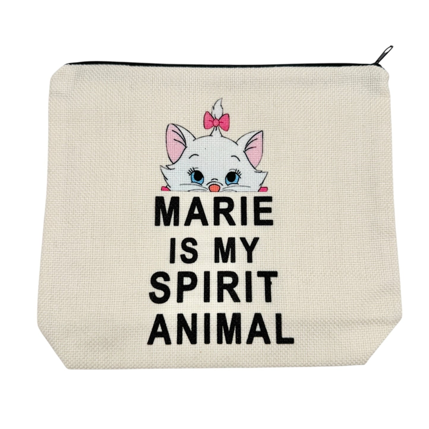 Aristocats Marie Makeup Bag 8.5 X 6.5 With 3 Pairs Of Fashion Socks Gift Set