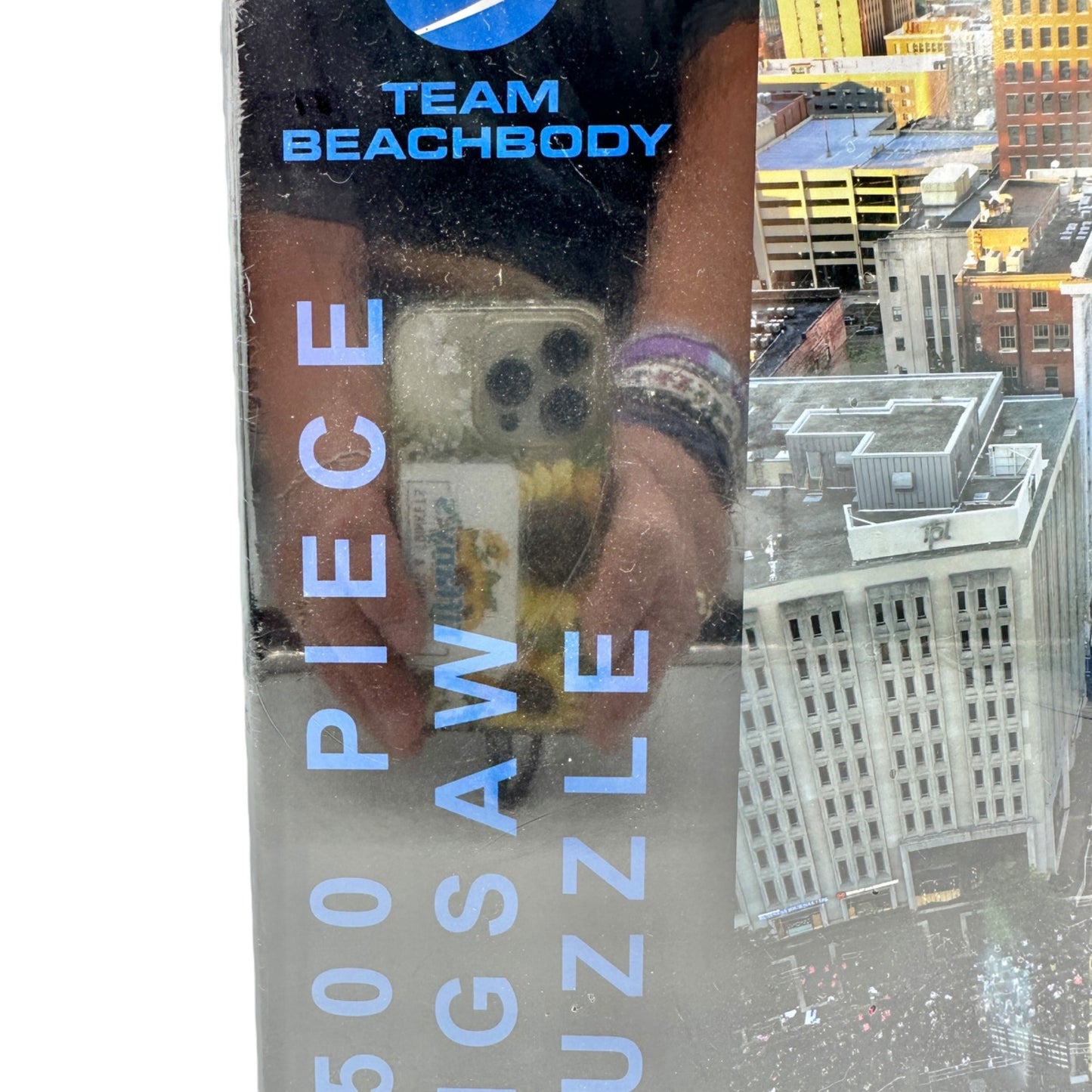Team Beachbody 1500 Piece Jigsaw Puzzle Featuring Cityscape Design Adults Teens